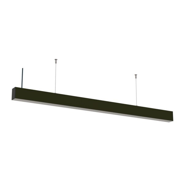 LED Linear hangarmatuur zwart - kantoorlamp - 40 watt | 120cm | 4000K - Naturel wit