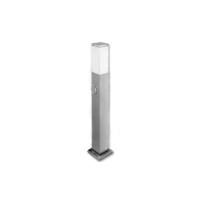 Buitenlamp Met Zilver 65 cm | Madeira | Ledloket