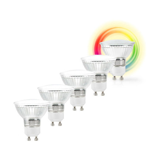 Bundel stuks | Wi-Fi Smart LED Spot | Full-Colour en 2700K-6500K | GU10 | LedLoket