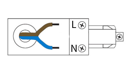1-fase-rail-spanningsrail- voedingsconnector-aansluiten