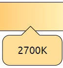 2700K Lichtkleur icoon