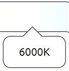 6000K Lichtkleur icoon