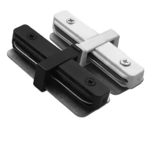 I-vorm connector voor 1 fase rails - Wit en zwart